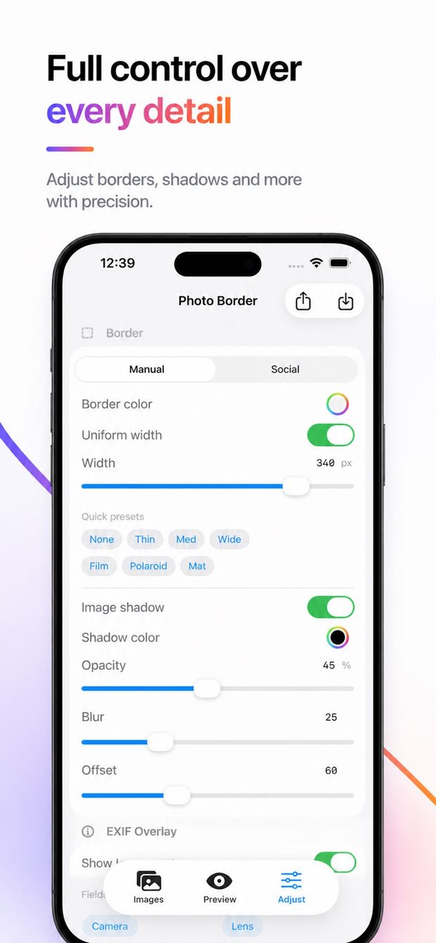 Photo Border screenshot 3