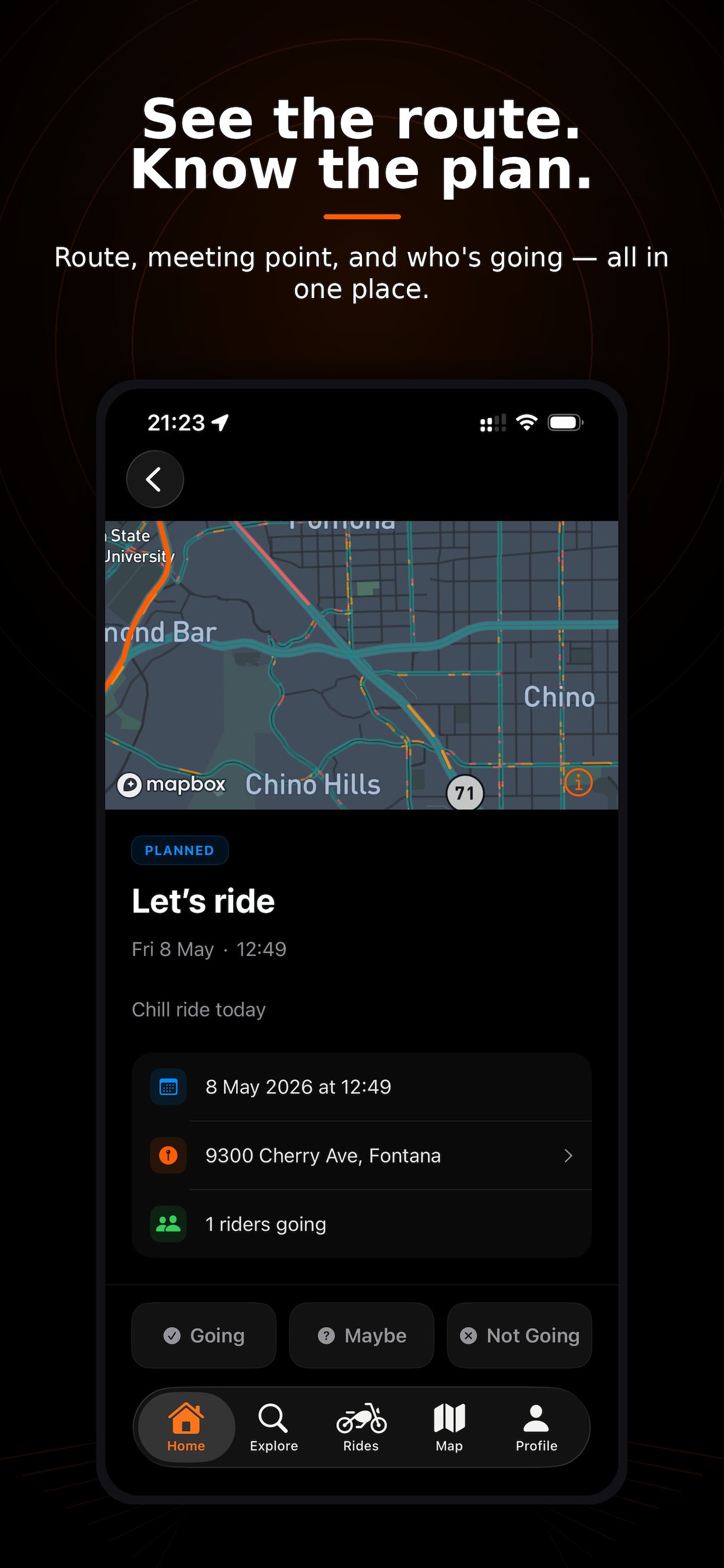 Live group tracking